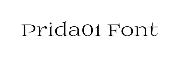 Prida01 Font download