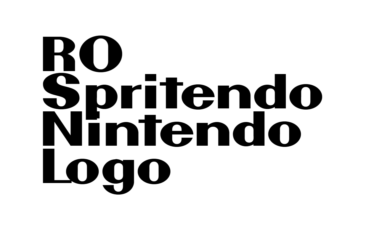 RO Spritendo font Download , Nintendo Logo Font Download