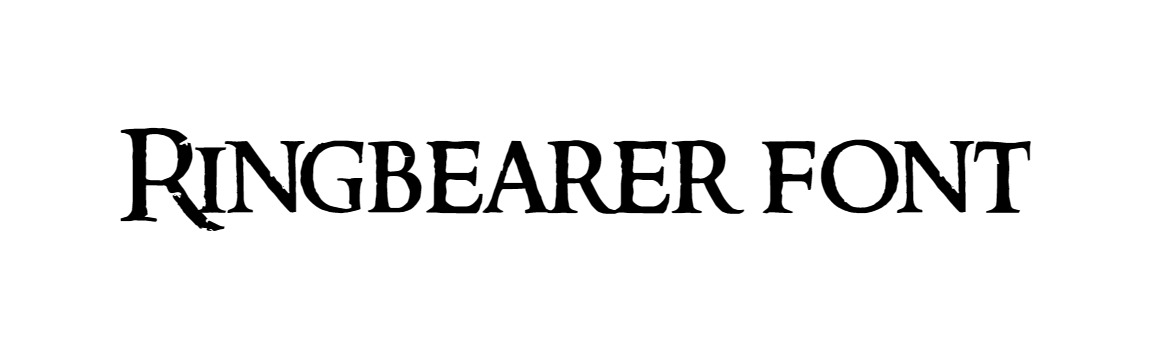 RingBearer Font Download