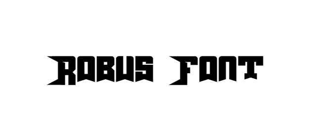 Robus Font free download