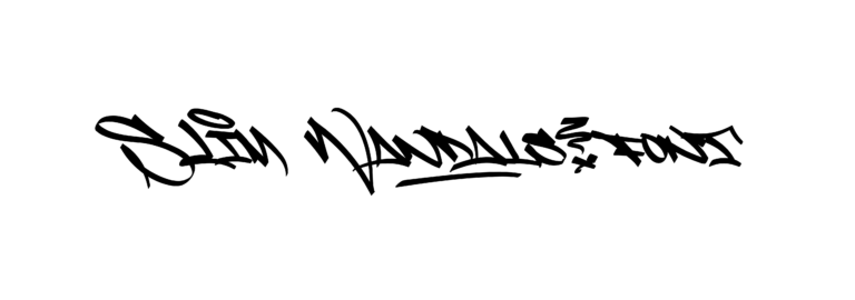 Slim Wandals font download