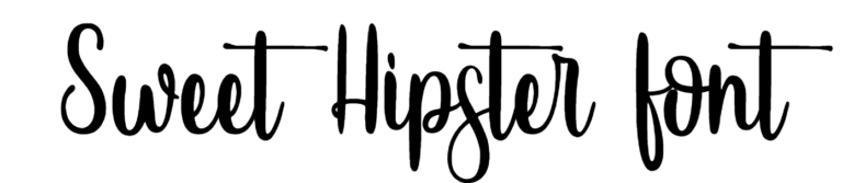 Sweet Hipster font download