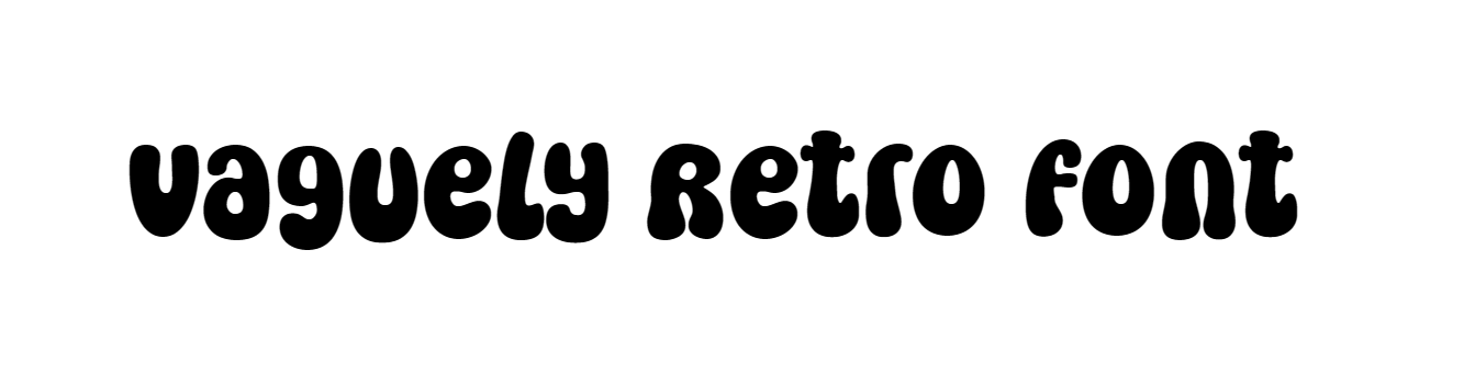 Vaguely Retro font Download