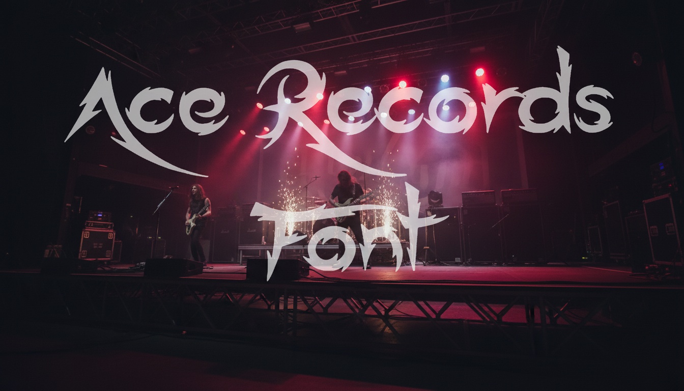 Ace Records Font download