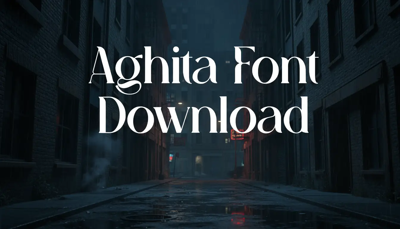 Aghita Font Download