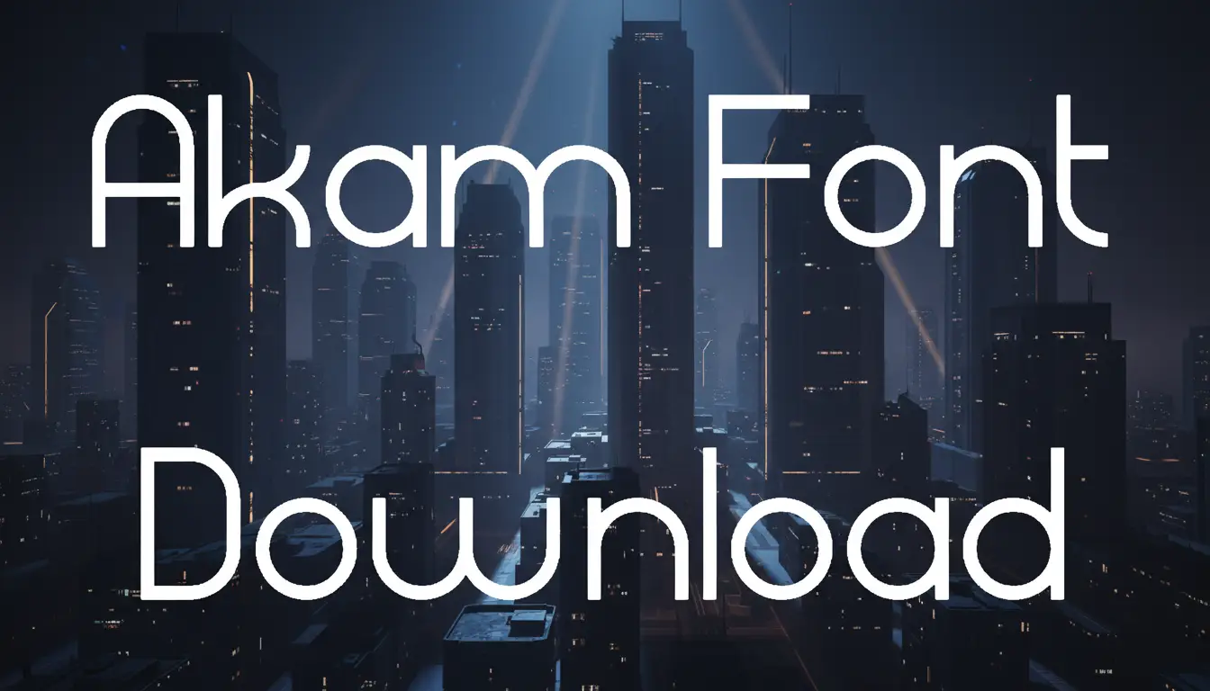 Akam Font Download