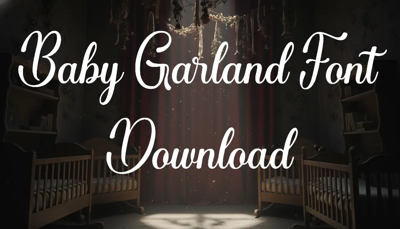 Baby Garland Font Download
