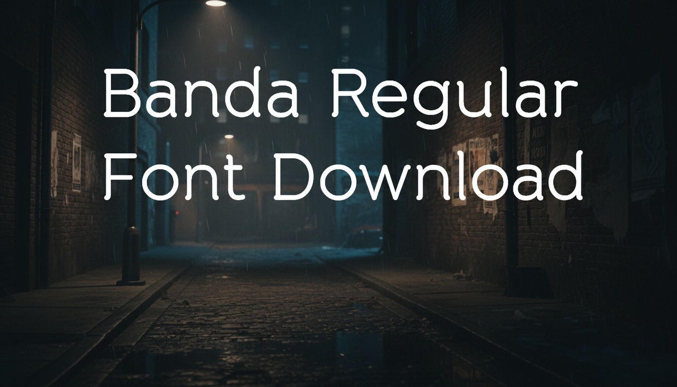 Banda Regular Font Download