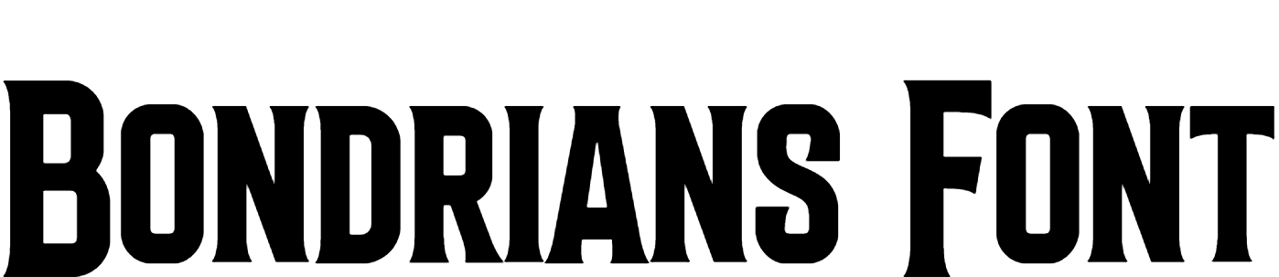 Bondrians Font download