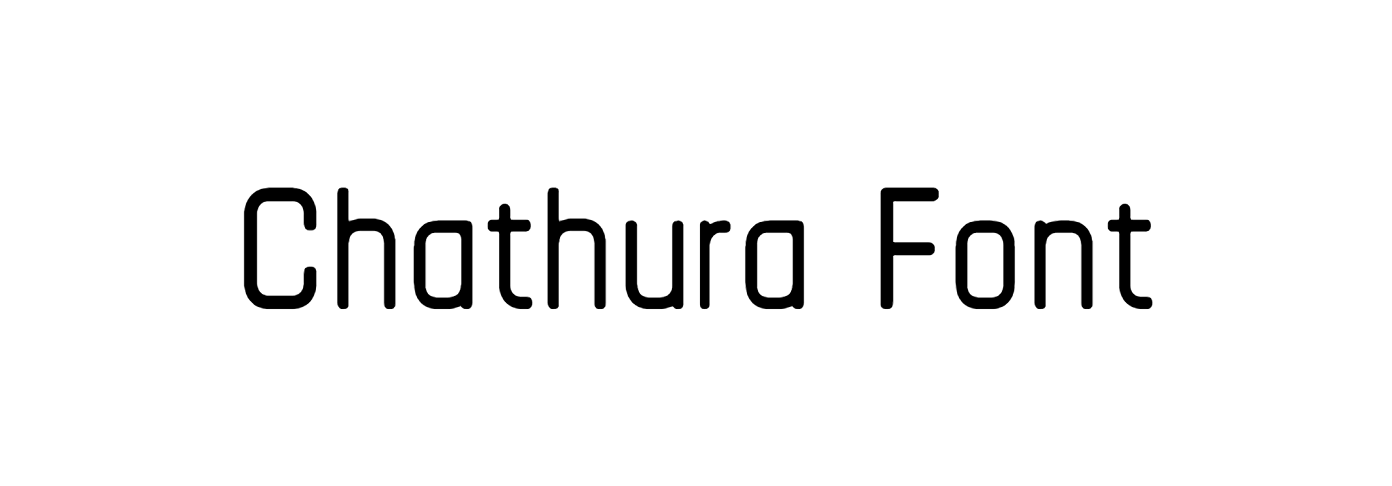 Chathura Font download