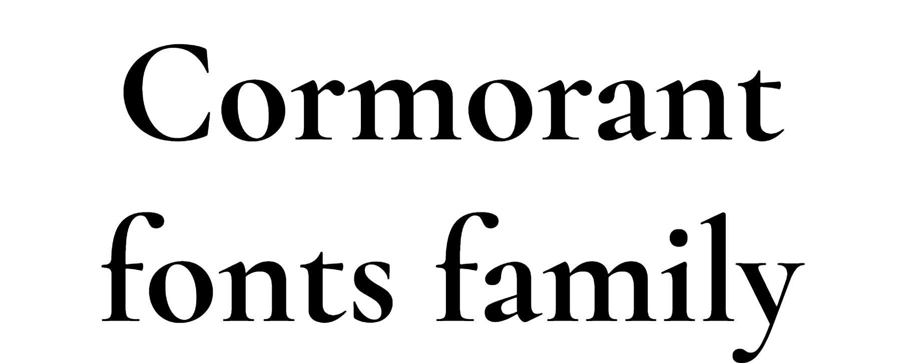 Cormorant Font Download