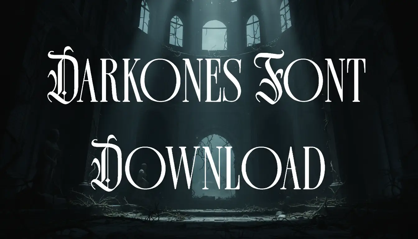 Darkones Font Download