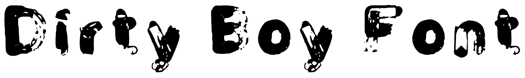 Dirty Boy Font Download