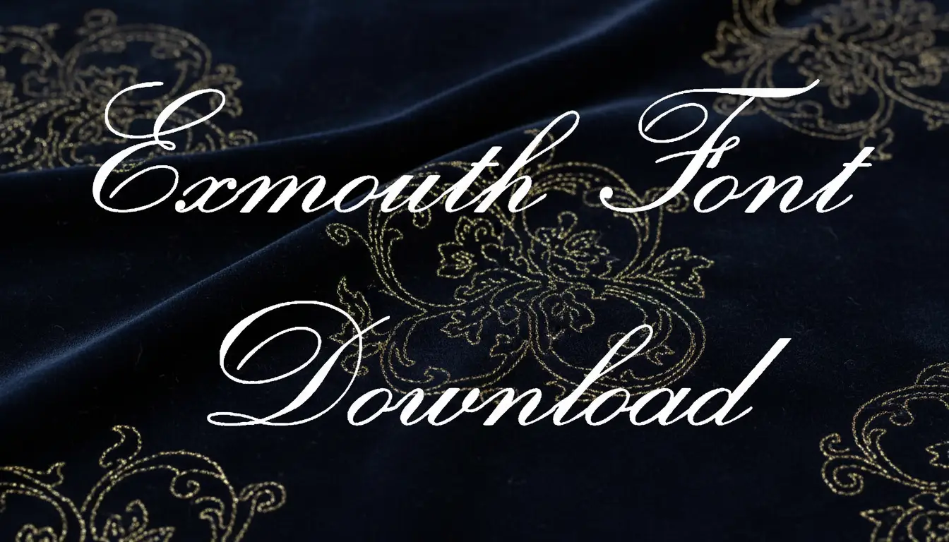Exmouth Font Download