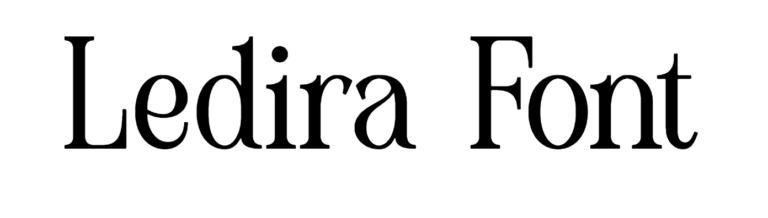 Ledira Font download