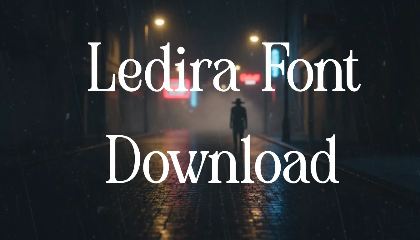 Ledira Font Download