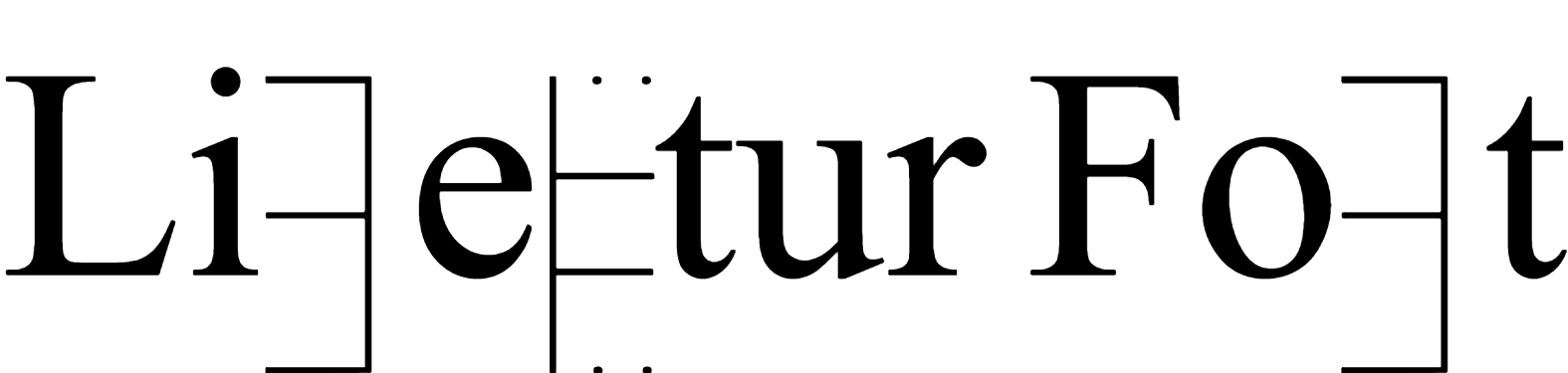 Lineatur Font download