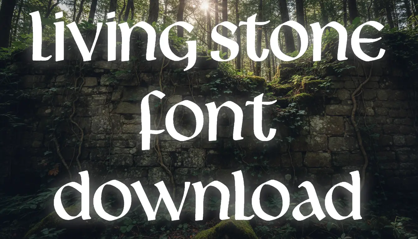 Living stone Font Download