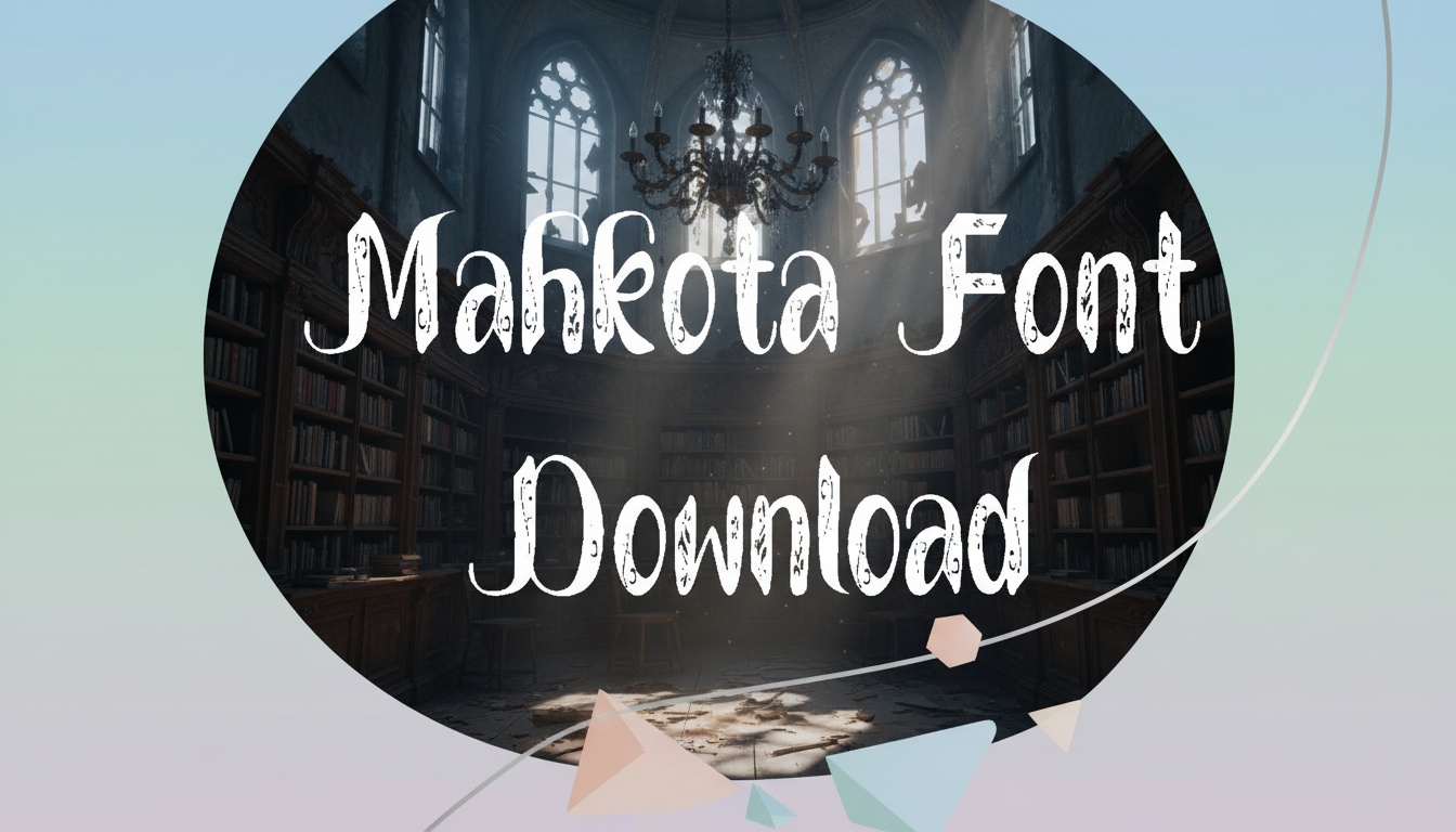 Mahkota Font Download