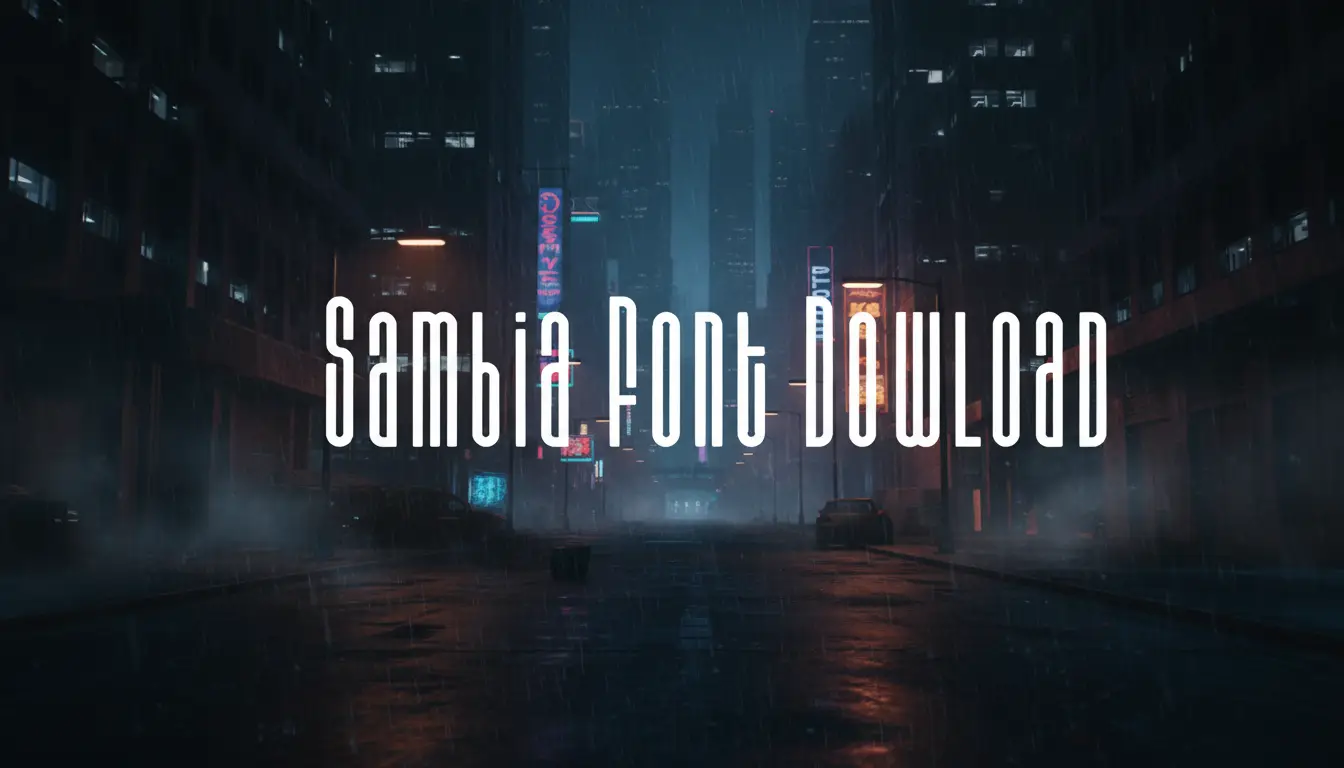 Sambia Font Download