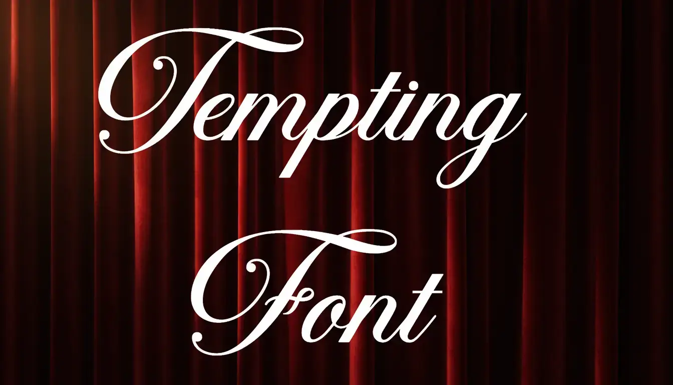 Tempting Font