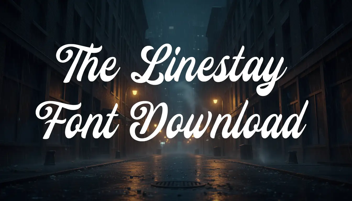 The Linestay Font Download