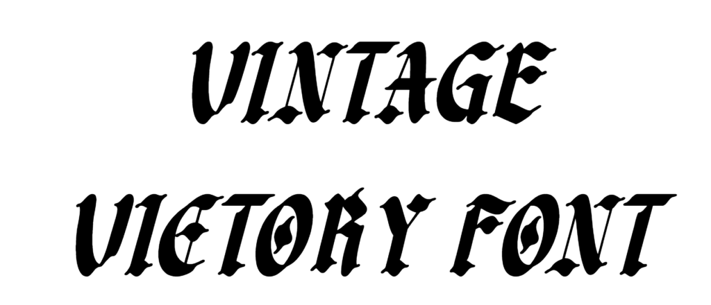 Vintage Victory Font | DafontStyle