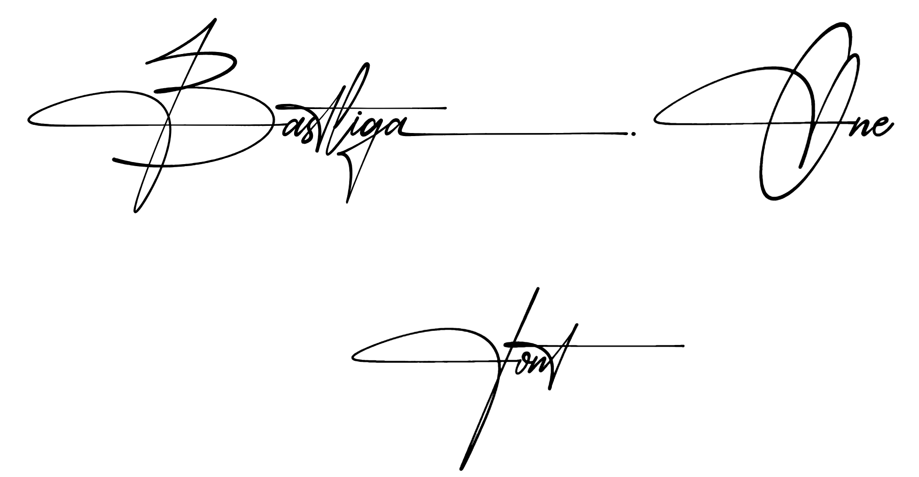 Bastliga One Font free Download, #Signature Font