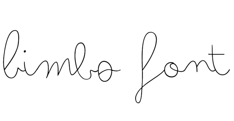 Bimbo Font Download