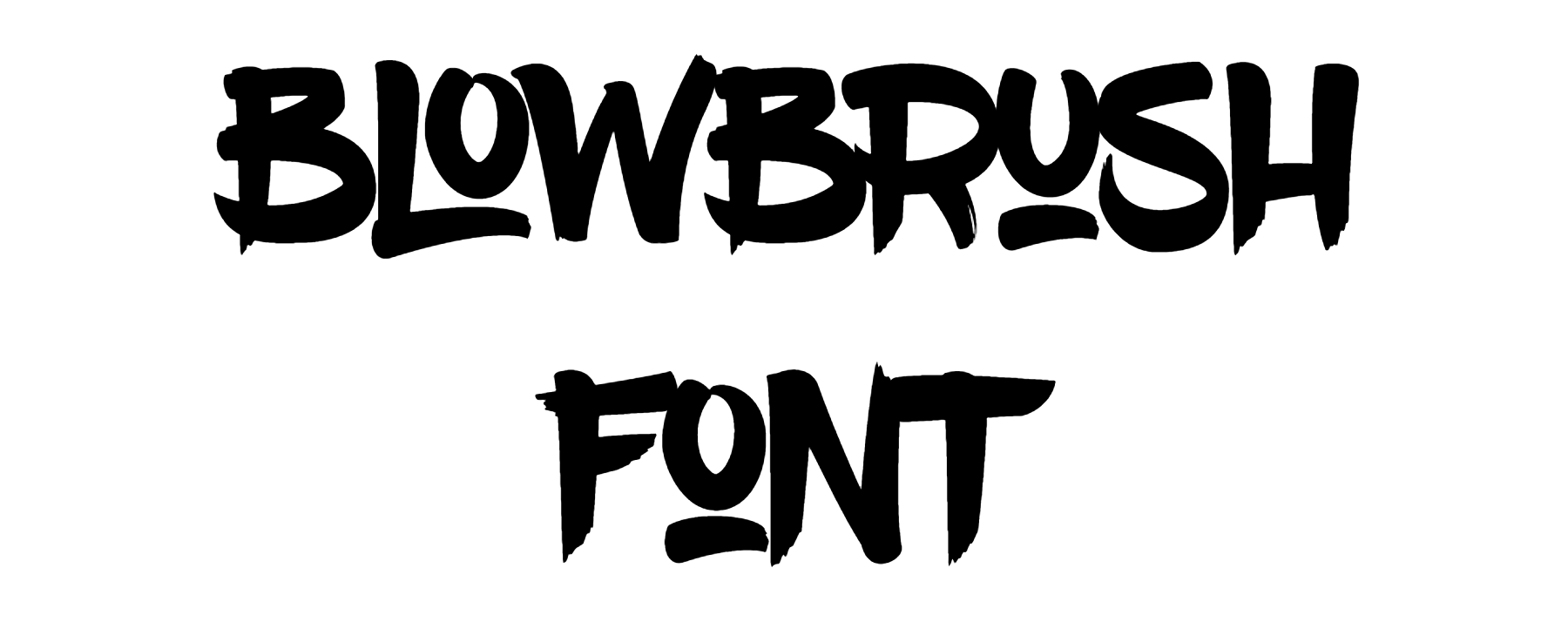 BlowBrush Font Download, #Blow Brush, #Brush Calligraphy