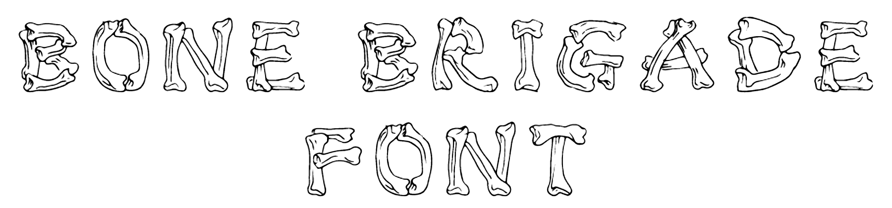Bone Brigade Font Download