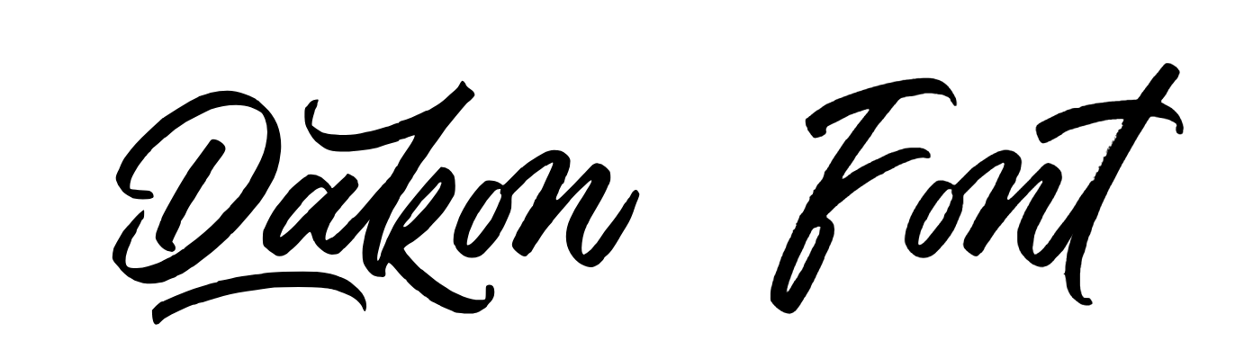 Dakon Font Download