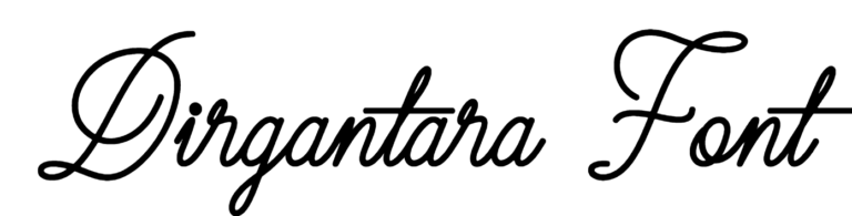 Dirgantara Font Download