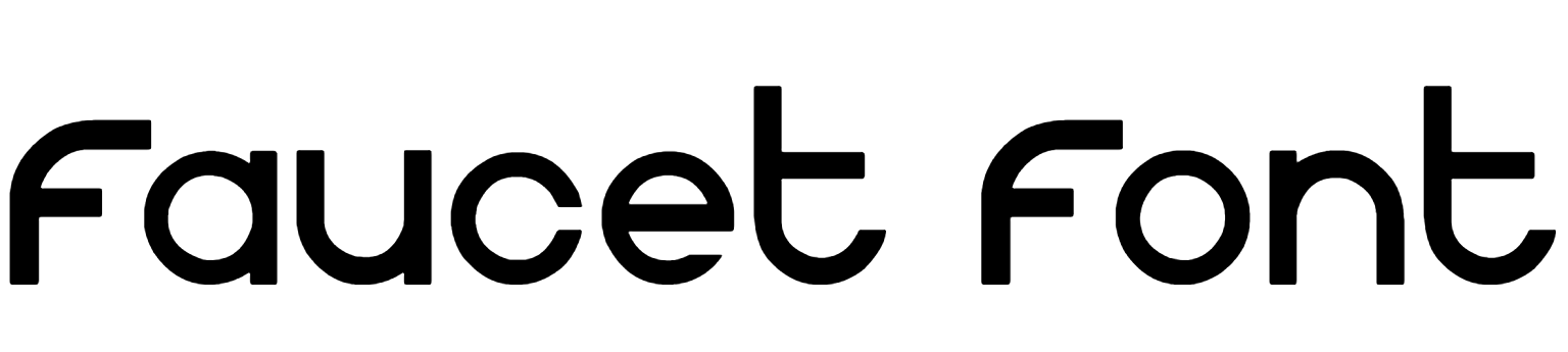 Faucet Font Download