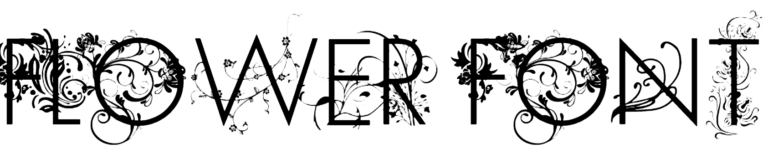 Flower Font Download