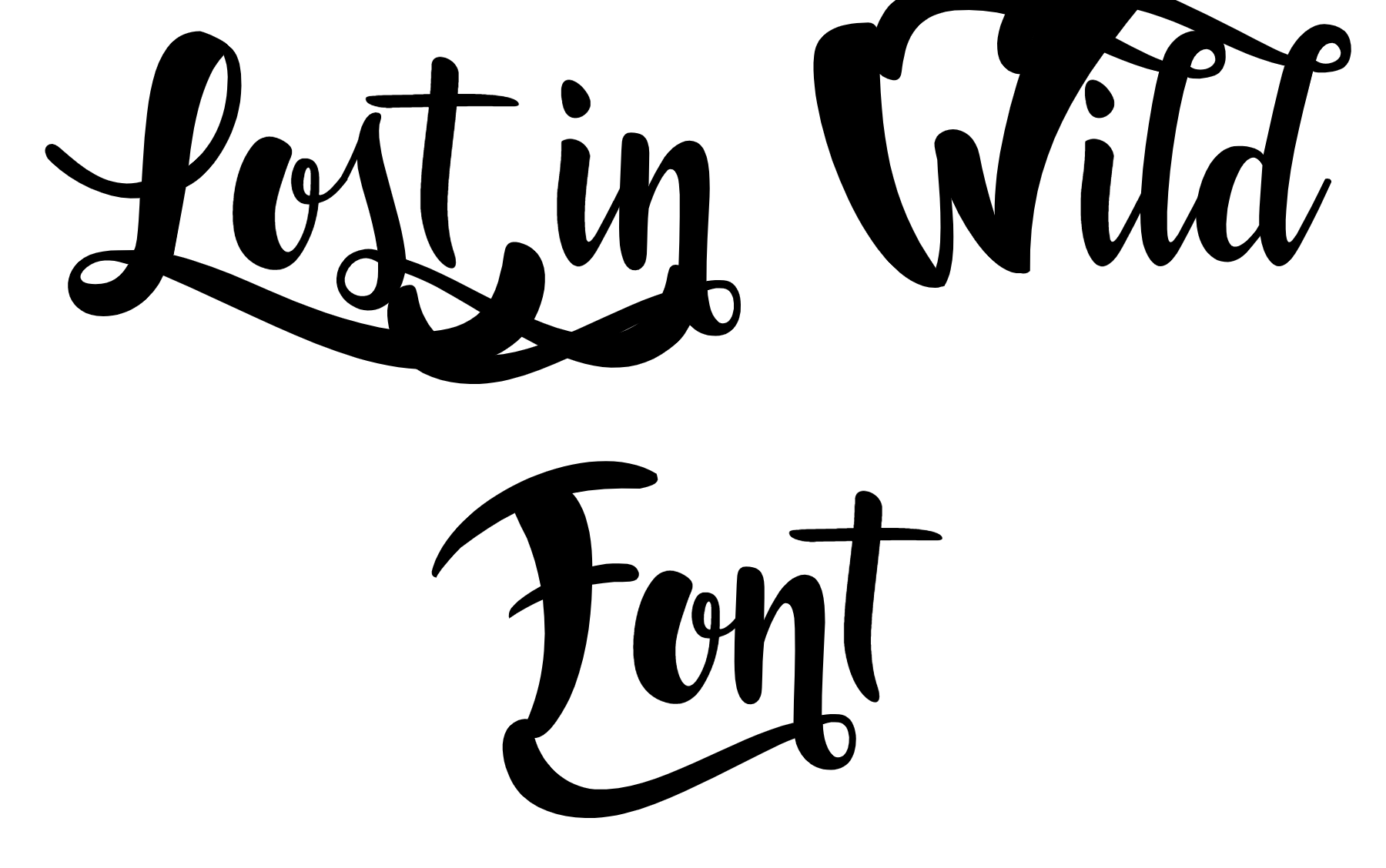 Lost in Wild Font Download