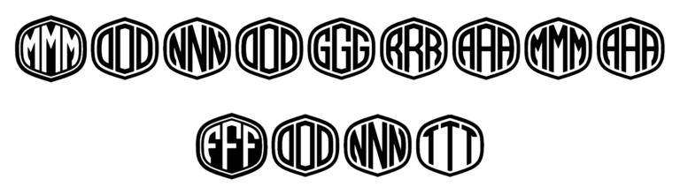 Monograma Font Download