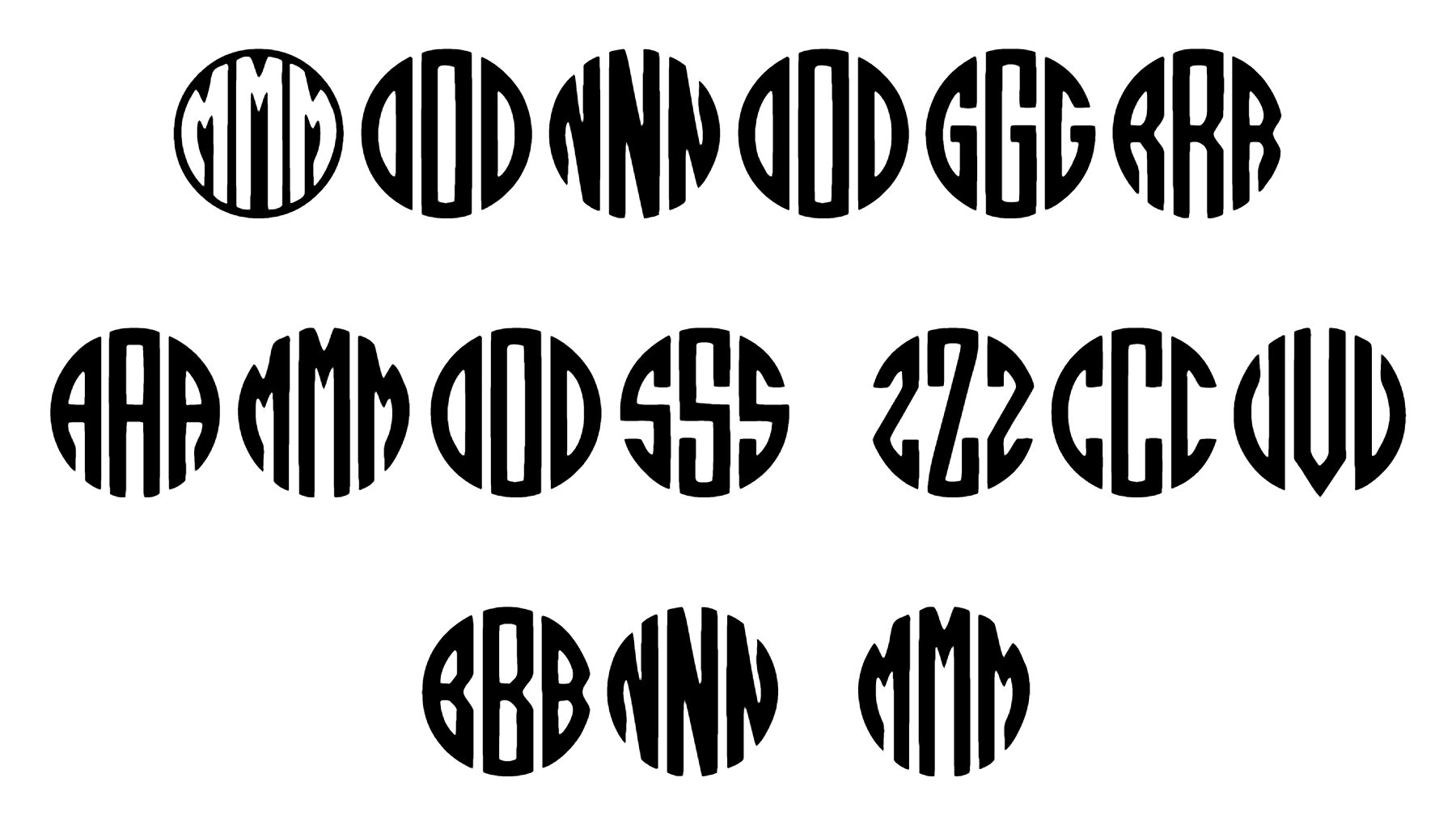 Monogramos Font Download, Logo Font