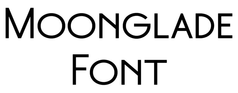 Moonglade Font Download #Moon glade