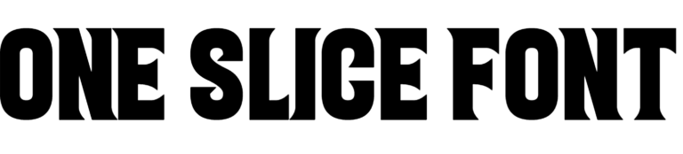 One Slice Font Download, #gothic