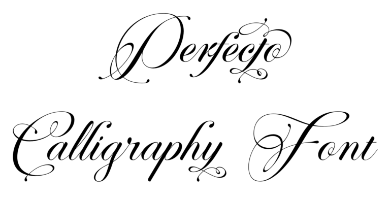 Perfecto Calligraphy Font free Download