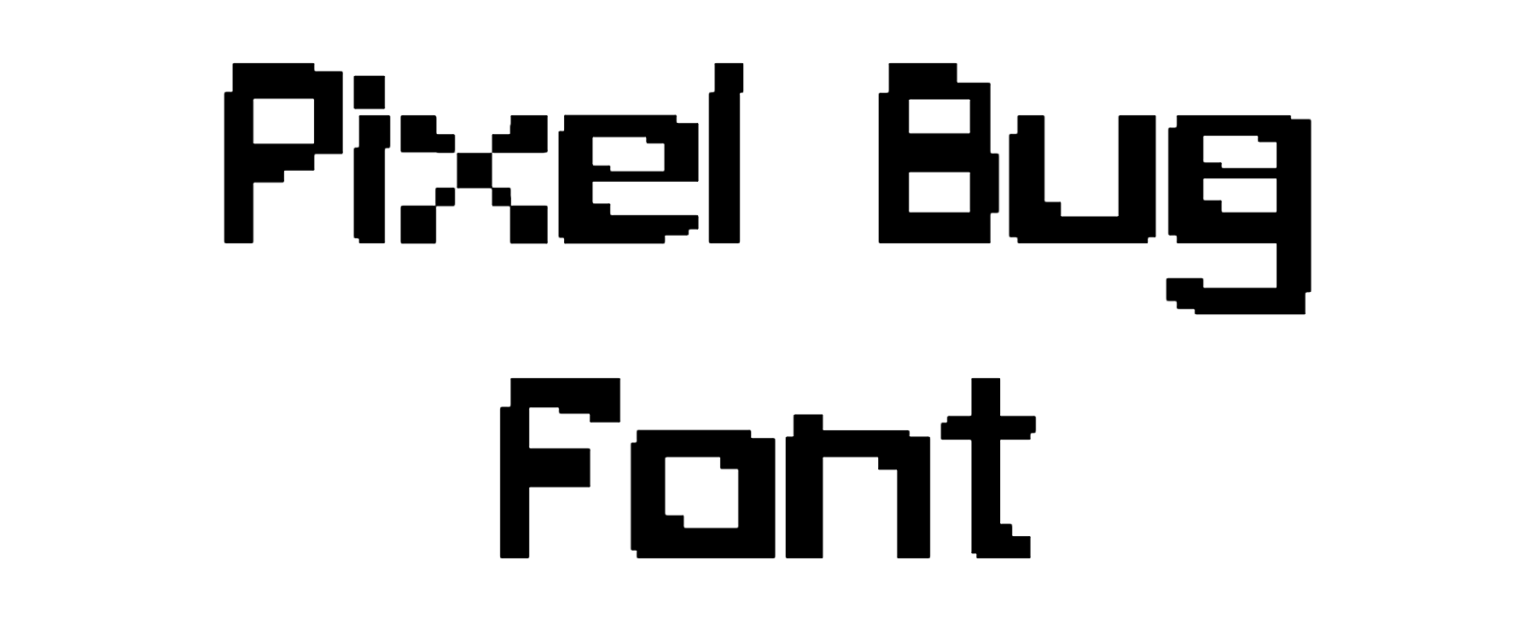 Pixel Bug Font | DafontStyle