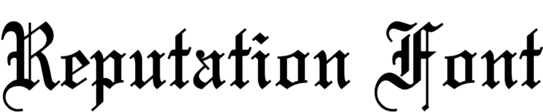 Reputation Font Download