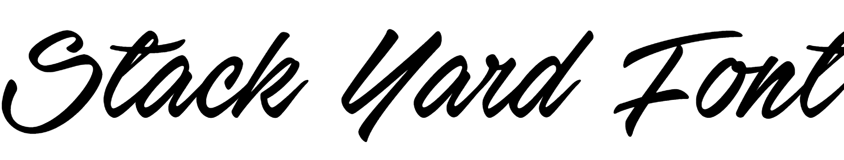 Stackyard Font Download, #Stack yard