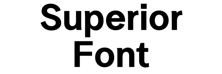 Superior Font Download