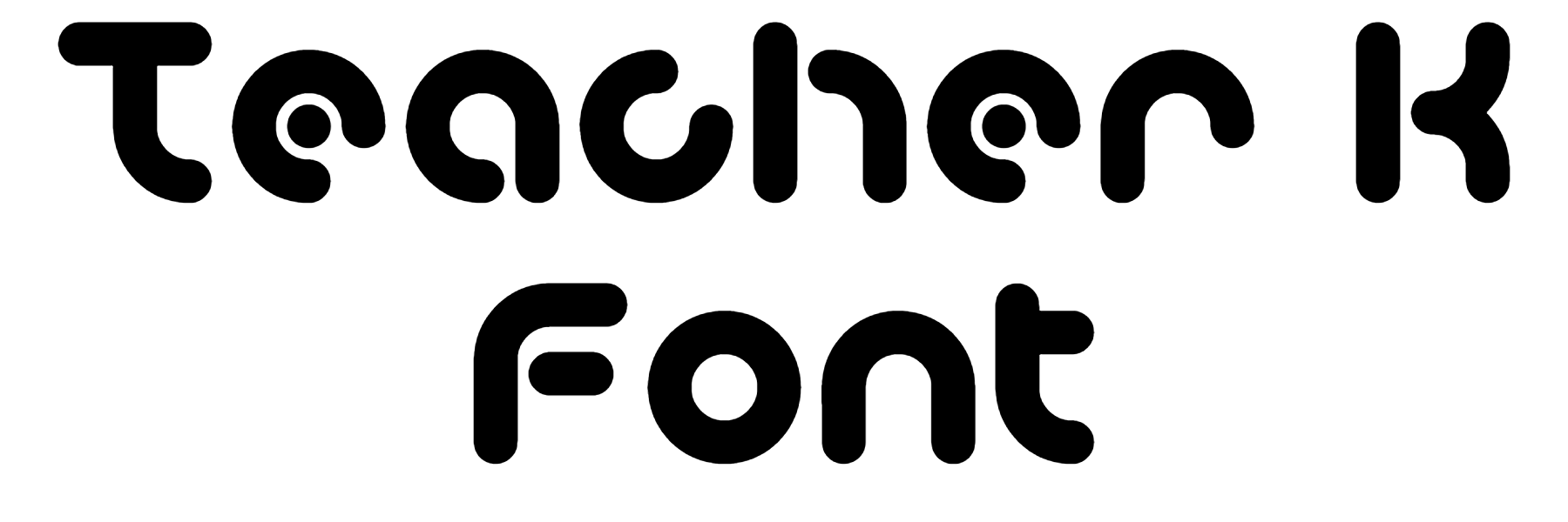Teacher K Font Download