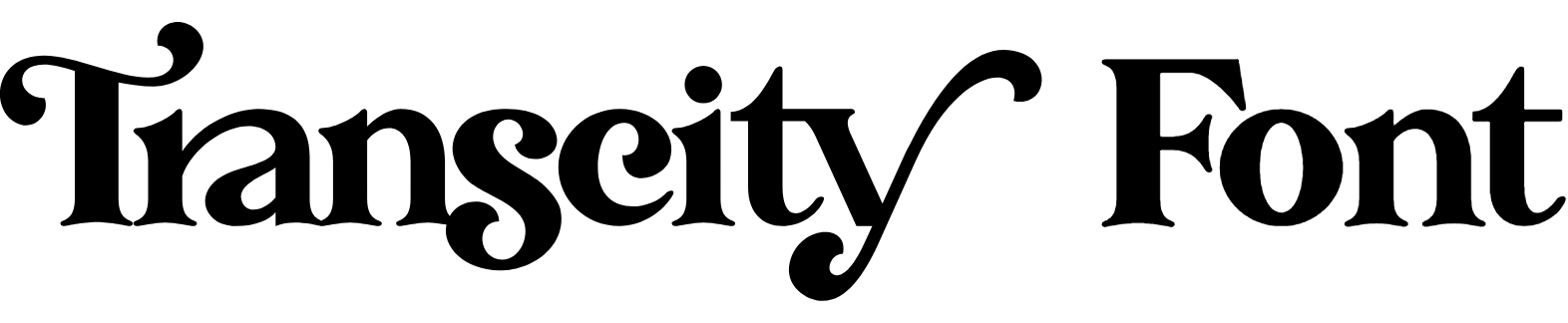Transcity Font