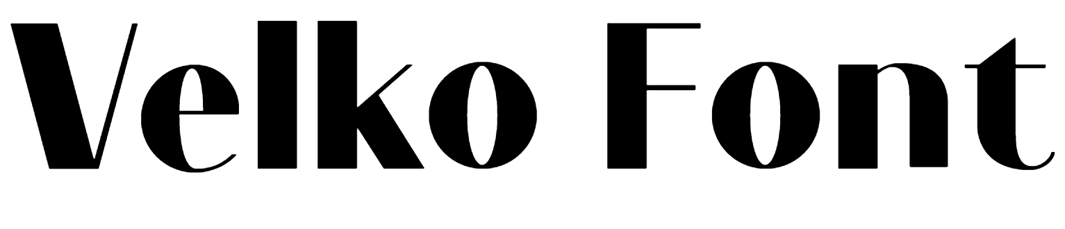 Velko Font Download