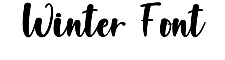 Winter Font Download