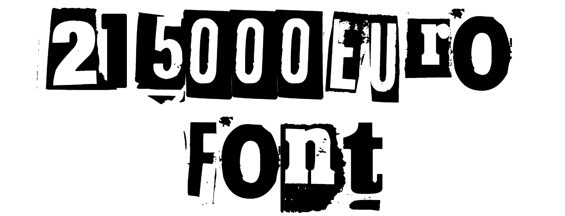 215000Euro Font Download